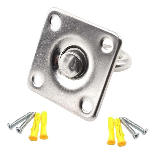 5 Paquete De 3-6 Ganchos De Pared Para Hamaca, 5 Piezas