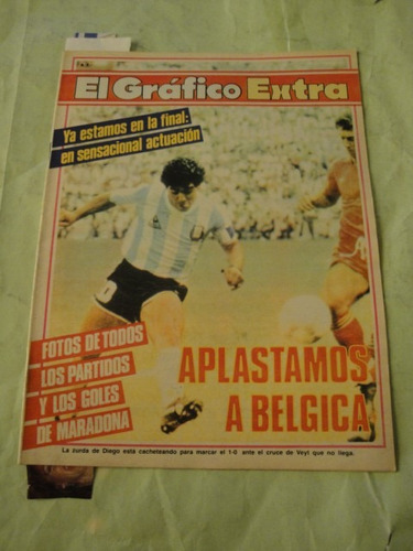 El Grafico Especial 45 Argentina Mundial Mexico 1986