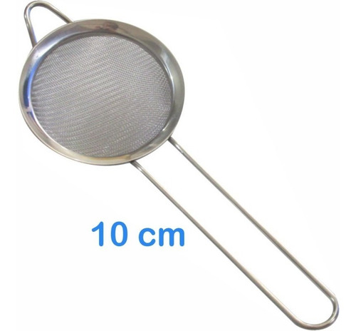 Peneira Fina Em Inox 10cm Para Coar Sucos E Liquidos