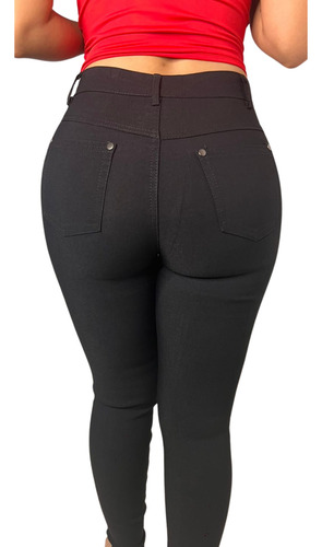 Pantalon De Vestir Mujer Elasticado Leggins Jeans