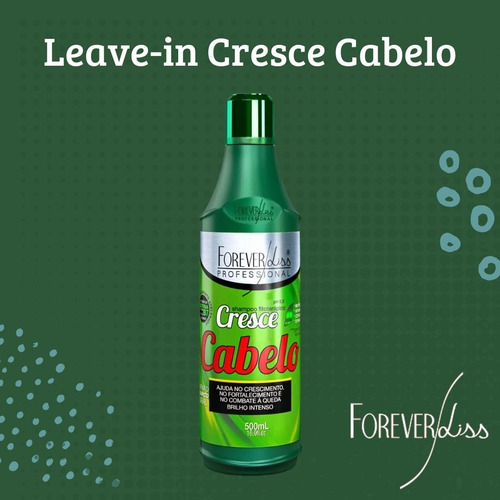 Shampoo Cresce Cabelo Forever Liss 500ml Original! + Brinde