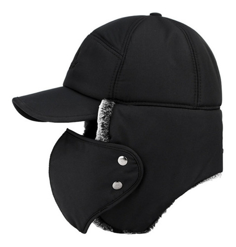 Sombrero Bombardero Termico Unisex Invierno 3 Piezas Aviador