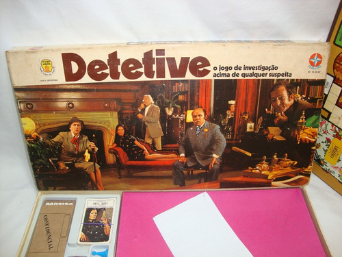 Antigo Jogo Detetive Da Estrela Anos 70 Completo Jog02 (Usado)