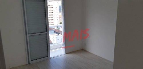 Apartamento Com 3 Dormitórios Para Alugar, 111 M² - Ponta Da Praia - Santos/sp - Ap5855