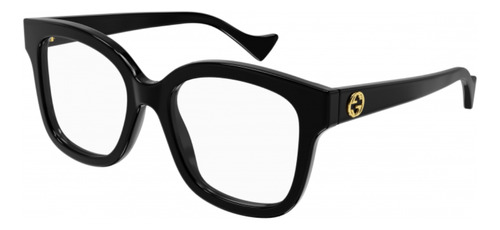 Lentes Ópticos Matte Black Gucci Gg1258o004