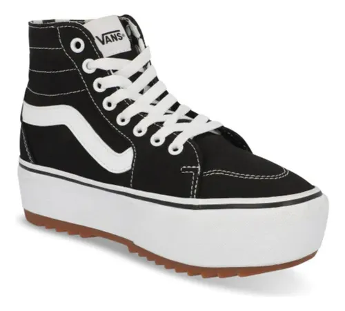 Vans top botin negro