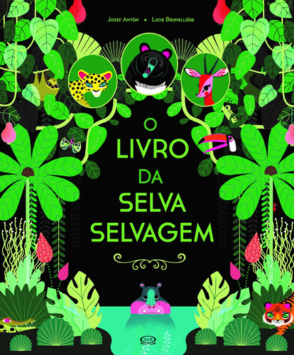 O livro da selva selvagem, de Antòn, Josef. Vergara & Riba Editoras, capa dura em português, 2016