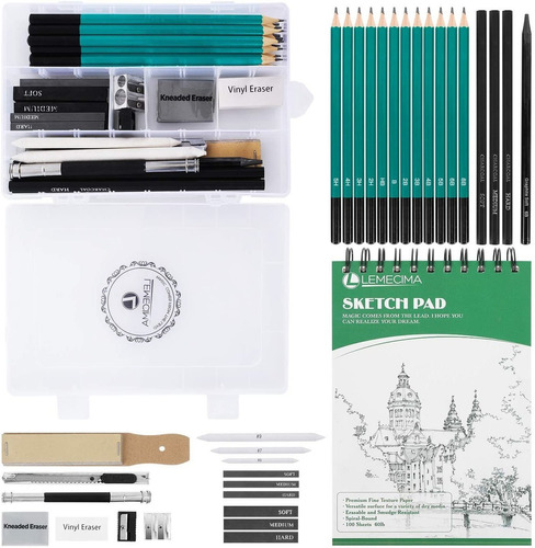 Kit De Herramientas Para Bocetos Y Dibujos, 33 Piezas, Kit D