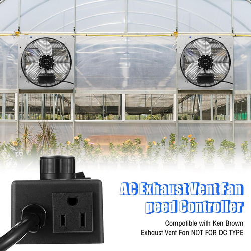 A Controlador Velocidad Ventilador Variable Enchufe Ee Uu