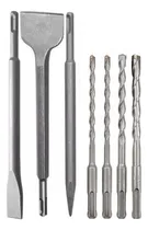 Comprar Kit 7 Peças Sds Plus Ponteiro Talhadeira Broca u002F Makita