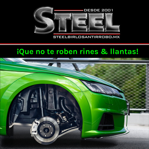 Tuercas Seguridad Antirrobo Steel Byd Song 2025