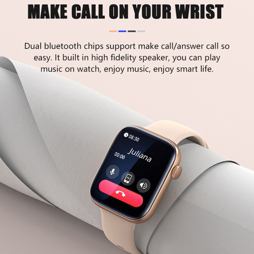 Reloj Inteligente Deportivo Para Llamadas Bluetooth Lemfo P4