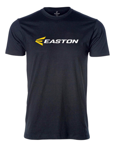 Easton Logo Polera, Adulto, Extragrande, Negro