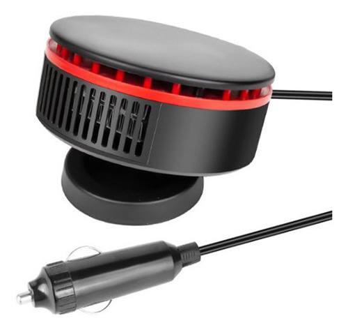 Ventilador Calefactor Para Coche De 12 V, Desempañador Rojo