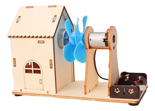 Diy Gerador De Vento Brinquedo Gerador De Energia Elétrica