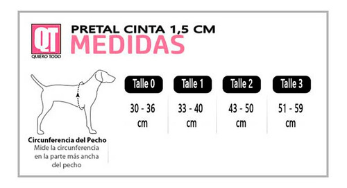 Pretal Perro Huellita 1,5 Cm