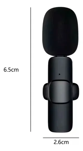 2 Micrófonos Corbateros Celular Lightning Inalámbricos K9-ip