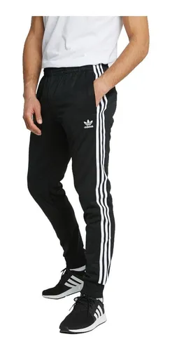 Pants adidas 3 Stripes Franjas Comodo Gym Pantal n Env o gratis