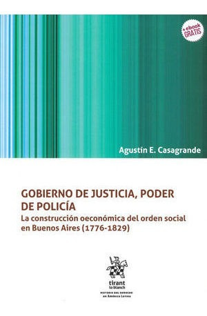 Libro Gobierno De Justicia, Poder De Polícia Original