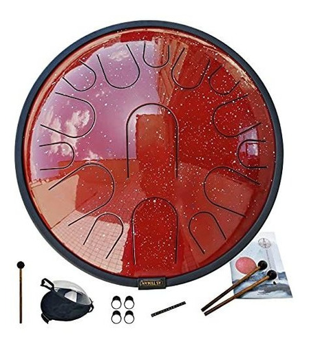 Asteman Steel Tongue Drum 14 Inches (star Style 14inch|1-4 