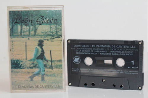 Cassette León Gieco El Fantasma De Canterville 1994