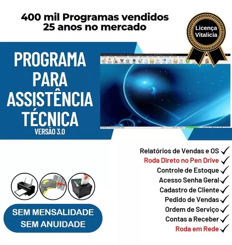 Programa Ordem De Serviço E Vendas E Estoque V3.0