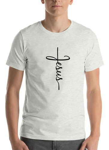 Polera Jesus Lettering Cruz Swagstyle Moda Hombre