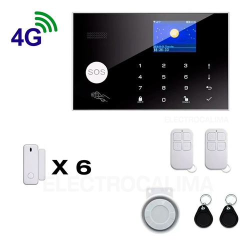 Sistema De Alarma Para Casa Inalambrica Gsm Y Wifi