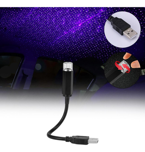 Ac Proyector Nocturno Flexible Para Dormitorio Azul