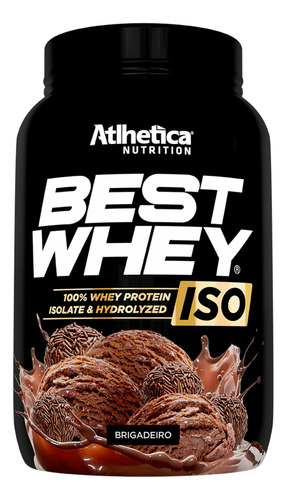 Best Whey Iso - 900g - Brigadeiro - Atlhetica Nutrition