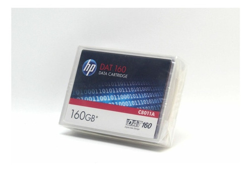 Cartridge Hp Dat160 80/160gb Rojo Soportes De Almacenamiento