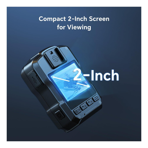 Cámara Corporal Blov M5 256: Tecnología Hd Para Policía