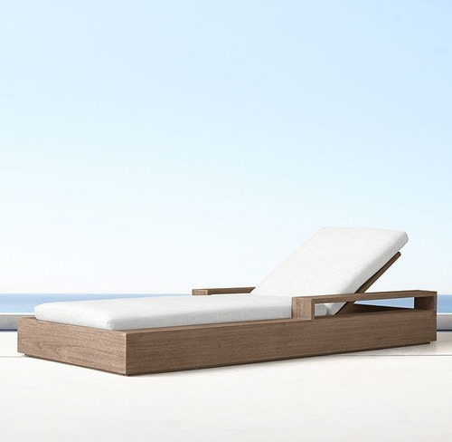Silla Tumbona De Madera Moderna Cod 412