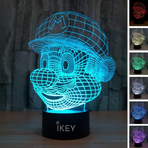 Interruptor Tactil Ikey 3d, Cambia Gradualmente Los Colores