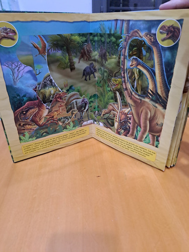 Dinosaurios Increibles, Libro C Pop Ups 3d, Con Falla (Usado)