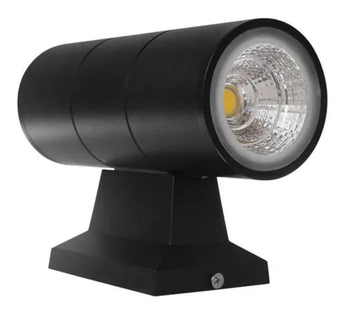 Apliqué Bidireccional Led Incorporado Negro 2*5w / Hb Led