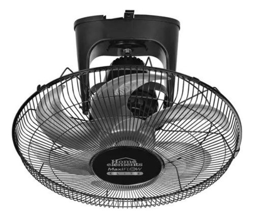 Ventilador Orbital Loco Home Elements 18  Negro 