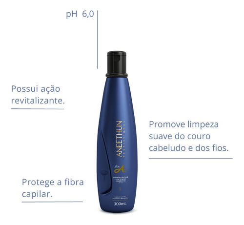 Shampoo Linha A Aneethun - 300ml