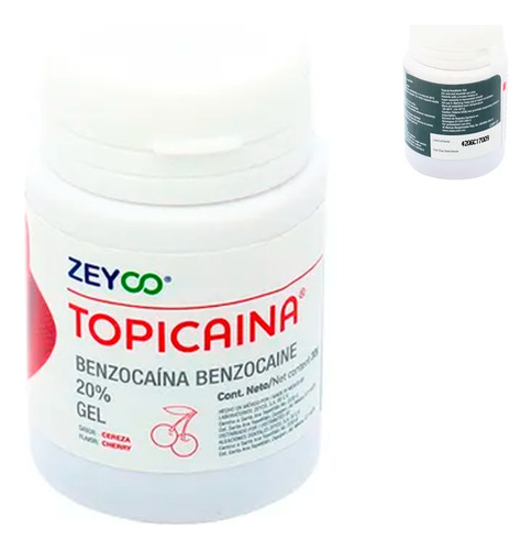 Topicaina Anestesia Benzocaina Al 20% Sabor Cereza