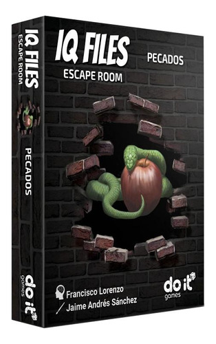 Juego De Mesa Cartas Escape Room Iq Files Pecados Español