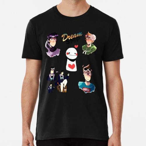 Remera Amantes De Dream Smp, Dream Smp Cartoon Algodon Premi