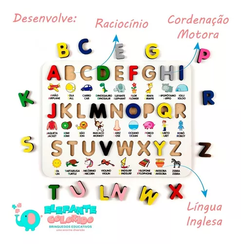 abc em ingles jogos educativos do alfabeto : pronuncia de palavras