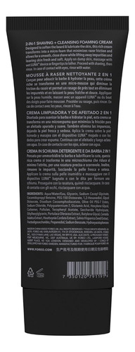 Foreo Luna Crema De Afeitar 2 En 1 + Crema Espumosa Limpiado
