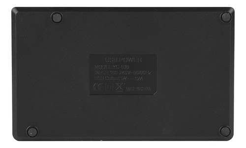 Hub Usb De 12 Puertos, Adaptador De Corriente, Estación De C