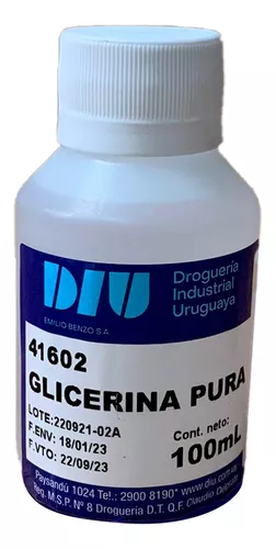 Glicerina Vegetal Pura Apta Consumo 500 Ml