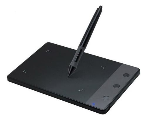 Tableta Digitalizadora Negra Huion H420 Osu Con Bolígrafo