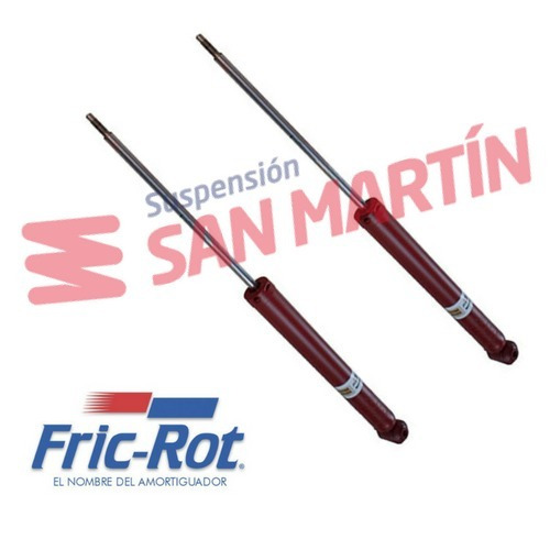 Kit 2 Amortiguadores Fric Rot Traseros Chevrolet Spin