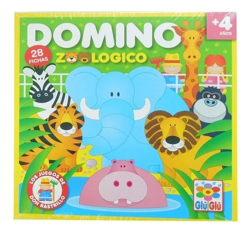 Juego De Mesa Domino Zoologico Don Rastrillo Ruibal 