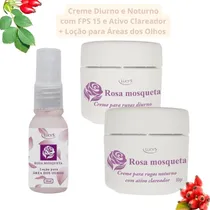 Comprar Skin Care Cremes Dia Noite Loção Olhos Rosa Mosqueta Lucy's.