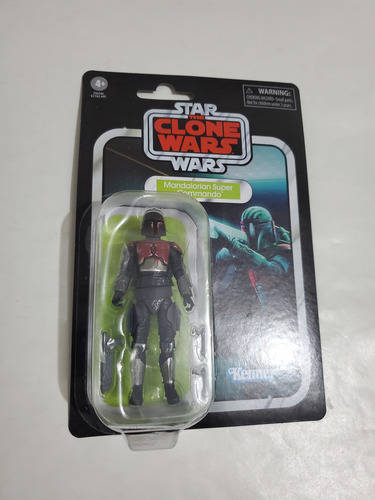 Mandalorian Super Commando Vintage Collection Detalles Empaq